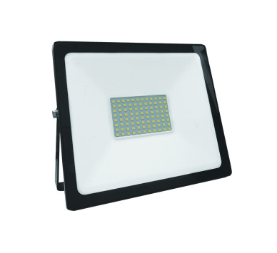BLACK LED SMD FLOOD LUMINAIRE IP66 70W 3000K 6000Lm 230V RA80