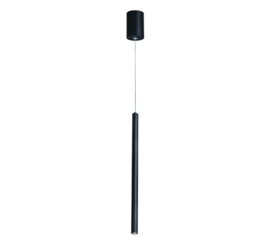 ΚΡΕΜΑΣΤΟ Φ/Σ LED 5W 3000K 400LM FINO ΜΑΥΡΟ ΜΕΤ/ΚΟ IP20 D3XD5,3XH220CM
