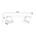 ΕΠΙΤΟΙΧΟ Φ/Σ LED 10W COB 80° 3000K 800LM ΓΚΡΙ ΑΛΟΥΜΙΝΙΟ 32X7XH7,5CM PLUTO