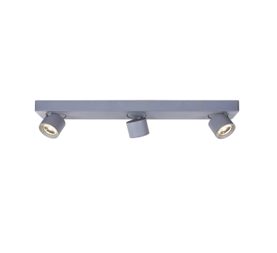 ΕΠΙΤΟΙΧΟ Φ/Σ LED 15W COB 80° 3000K 1200LM ΓΚΡΙ ΑΛΟΥΜΙΝΙΟ 54X7XH10CM PLUTO
