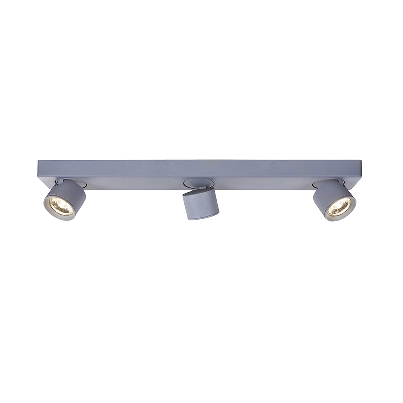 ΕΠΙΤΟΙΧΟ Φ/Σ LED 15W COB 80° 3000K 1200LM ΓΚΡΙ ΑΛΟΥΜΙΝΙΟ 54X7XH10CM PLUTO