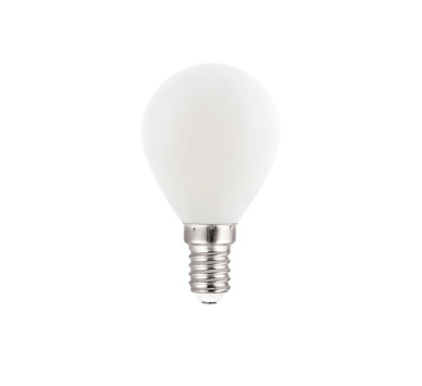LED FILAMENT E14 G45 6W FROSTY 4000K 230V AC 550LM RA80 30000H 360°