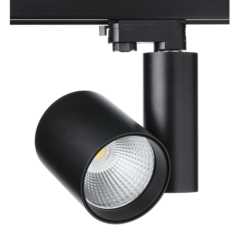 BLACK LED TRACK LIGHT 30W 4000K 4WIRES 38° 2800LM 230V Ra80