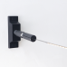 ROOFPATH SET OF 2PCS BLACK BASE HOLDER WITH 45° ADJUSTABLE ROD