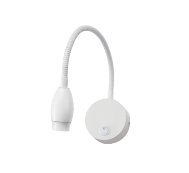 ΕΠΙΤΟΙΧΟ ΣΠΟΤ ΣΠΙΡΑΛ LED 3W ΜΑΤ ΛΕΥΚΟ 50° 210Lm 4.000Κ 230V SWAN