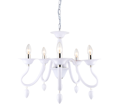 ΚΡΕΜΑΣΤΟ ΑΚΡΥΛΙΚΟ ΛΕΥΚΟ 5ΧΕ14 53xH43cm FIRENZE