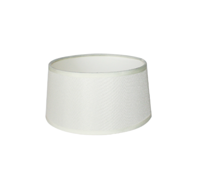NETTO ΑΜΠΑΖΟΥΡ ΥΦΑΣΜΑ ΛΕΥΚΟ ΜΕ ΒΑΣΗ ΓΙΑ Ε27 Φ20cm X H10cm