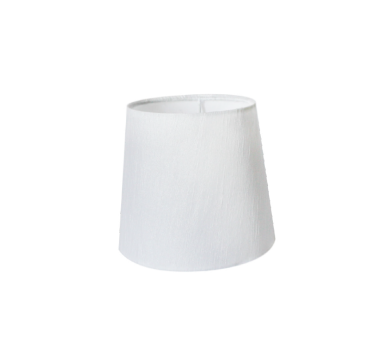 NETTO ΑΜΠΑΖΟΥΡ ΥΦΑΣΜΑ ΛΕΥΚΟ ΜΕ ΒΑΣΗ ΓΙΑ Ε14 Φ15cm X H13.5cm