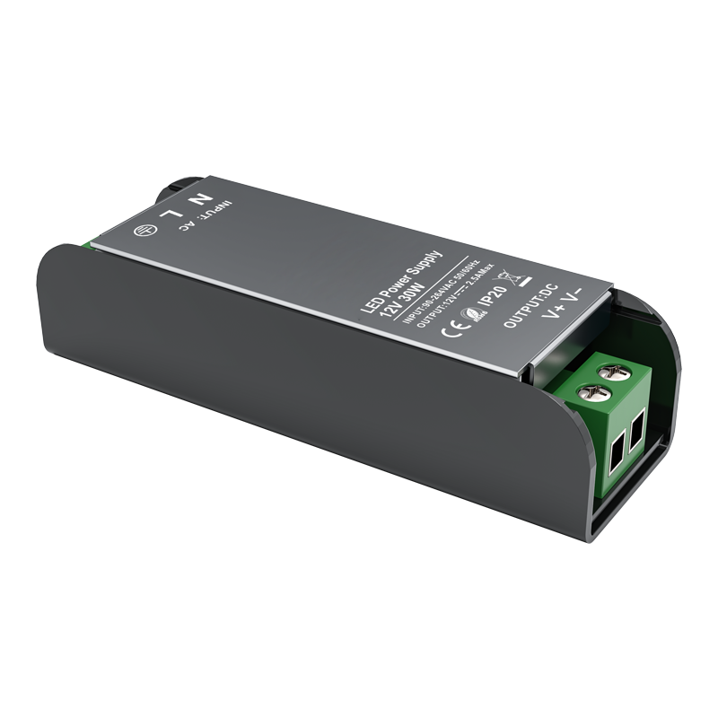 LED CV METAL DRIVER 30W 230V AC- 12V DC 2,5A IP20 5YRS
