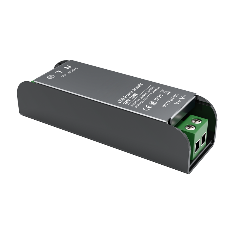 LED CV METAL DRIVER 30W 230V AC- 24V DC 1,25A IP20 5YRS