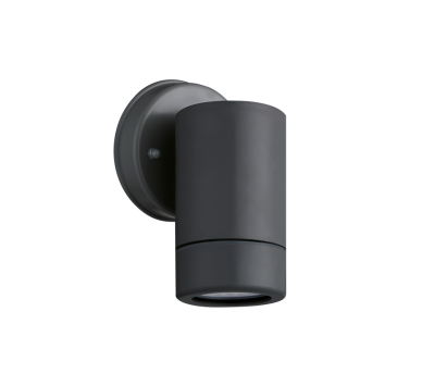 ONE BEAM DARK GREY PP WALL LIGHT GU10Max.3W LED IP66