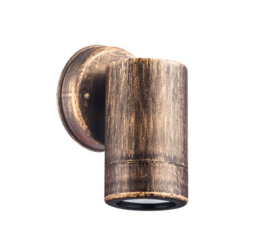 ONE BEAM RUST PP WALL LIGHT GU10Max.3W LED IP65