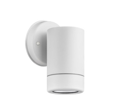 ONE BEAM WHITE PP WALL LIGHT GU10Max.3W LED IP65