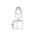 GU10 WALL LUMINAIRE PLASTIC 230V AC DARK GREY IP65 MAX 3W LED