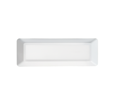 LED WALL RECTANGLE LUMINAIRE WHITE 230V AC IP65 4W 3000K 290LM RA80