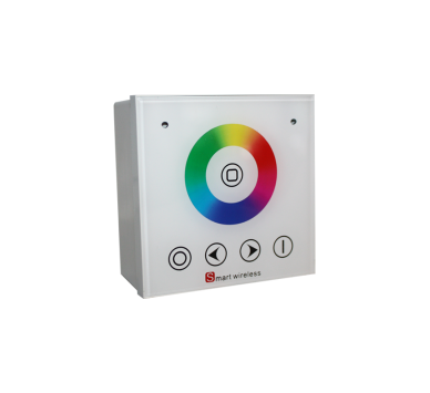 WALL TOUCH CONTROLLER FOR LED SMART WIRELESS RGB SYSTEM