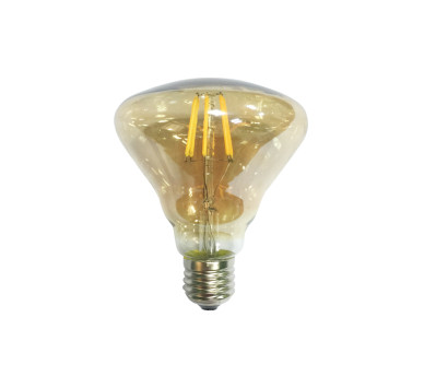 LED FILAMENT E27 DIM SOHO 6W AMBER 2700K 230V AC 610LM RA80 30000H 360°