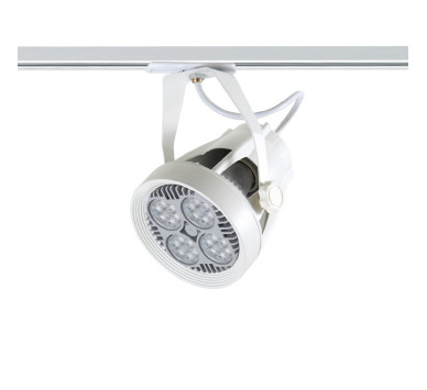 WHITE E27 PAR30 TRACK LIGHT 2WIRES (1PHASE)