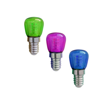 LED SMD E14 1W PURPLE-BLUE-GREEN 230V AC 60LM RA80 360° 3PCS-PACK