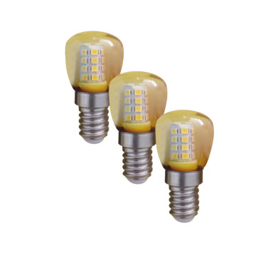 LED SMD E14 1W YELLOW 230V AC 60LM RA80 360° 3PCS-PACK