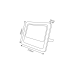 SOLAR SMD LED FLOOD LIGHT 100W 6000K IP66 120° Ra70