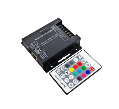 RGBW LED CONTROLLER 32A 384W/12V 768W/24V & RF REMOTE