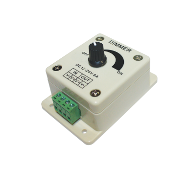 WALL MINI LED DIMMER 8A 96W/12V 192W/24V