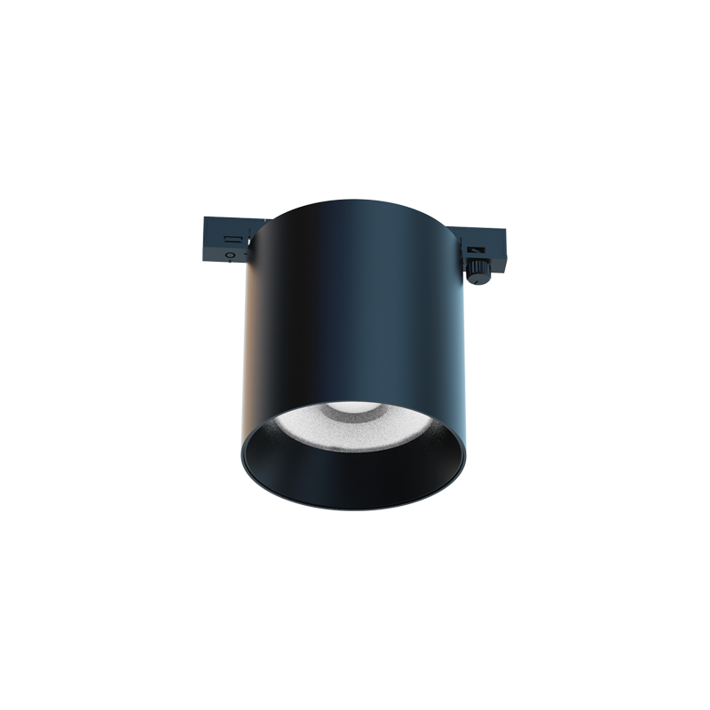 ΜΙΝΙ ΜΑΥΡΟ ΜΑΓΝΗΤΙΚΟ ΣΠΟΤ 24V DC 7W 3000K 650LM 36° RA90 5YRS Φ68*71(83,4)ΜΜ
