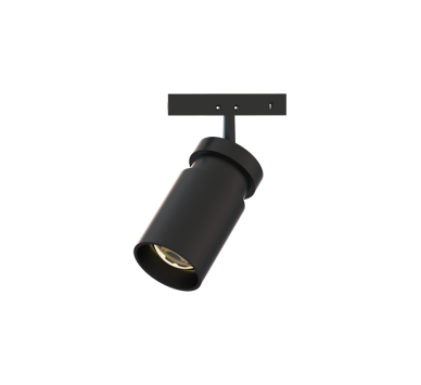 ΜΙΝΙ ΜΑΥΡΟ ZOOMABLE ΜΑΓΝΗΤΙΚΟ ΣΠΟΤ 24V DC 5W 4000K 500LM max. 20-60° RA90 5YRS Φ35,4*55(81)ΜΜ