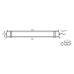 LED LUMINAIRE 30W 652mm 6500K 2750Lm IP66 230VAC PF>0.9 Ra80