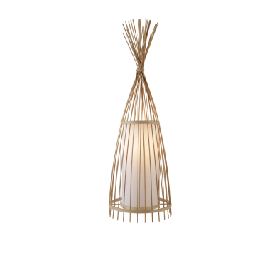 ΕΠΙΔΑΠΕΔΙΟ Φ/Σ 1ΧΕ27 BAMBOO D30XH100CM SERIFOS