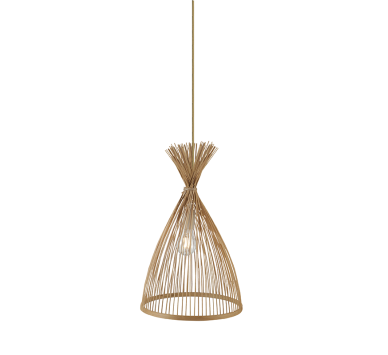 ΚΡΕΜΑΣΤΟ Φ/Σ 1ΧΕ27 BAMBOO D30XH154CM SERIFOS