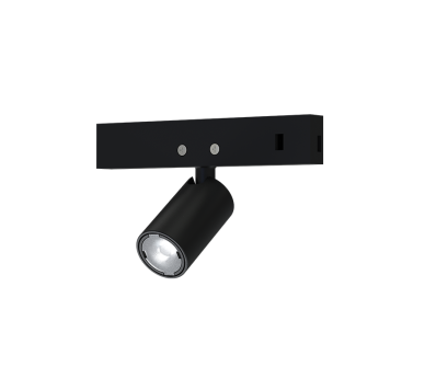 ΜΙΝΙ ΜΑΥΡΟ ΜΑΓΝΗΤΙΚΟ ΣΠΟΤ 24V DC 1W 3000K 80LM 24° RA90 5YRS Φ12*22(38)ΜΜ