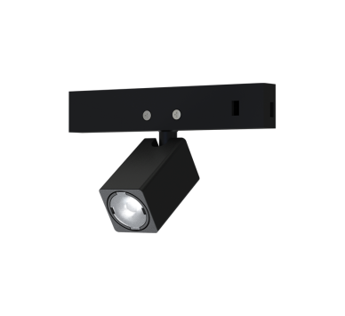 ΜΙΝΙ ΜΑΥΡΟ ΤΕΤΡΑΓΩΝΟ ΜΑΓΝΗΤΙΚΟ ΣΠΟΤ 24V DC 1W 4000K 85LM 24° RA90 5YRS 12*22(38)ΜΜ
