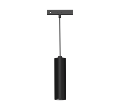 ΜΙΝΙ ΜΑΥΡΟ ΜΑΓΝΗΤΙΚΟ ΚΡΕΜΑΣΤΟ ΦΩΤΙΣΤΙΚΟ 24V DC 2W 4000K 180LM 36° RA90 5YRS Φ25*90(1000)ΜΜ