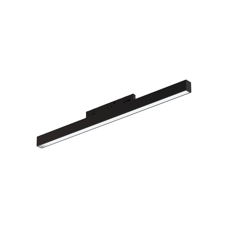 ΜΙΝΙ ΜΑΥΡΟ ΜΑΓΝΗΤΙΚΟ ΦΩΤΙΣΤΙΚΟ 24V DC 10W 3000K 450LM 100° RA90 5YRS L300ΜΜ