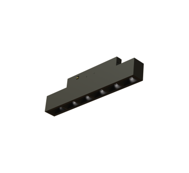 ΜΙΝΙ ΜΑΥΡΟ ΜΑΓΝΗΤΙΚΟ ΦΩΤΙΣΤΙΚΟ 24V DC 5W 3000K 240LM 36° RA90 5YRS L100ΜΜ