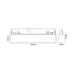 ΜΙΝΙ ΜΑΥΡΟ ΜΑΓΝΗΤΙΚΟ ΦΩΤΙΣΤΙΚΟ 24V DC 5W 3000K 240LM 36° RA90 5YRS L100ΜΜ