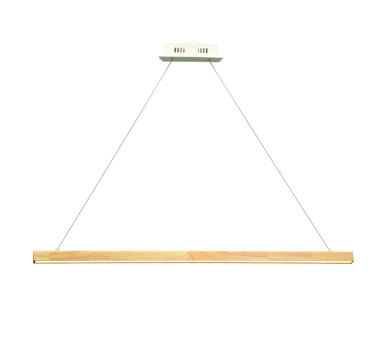 ΚΡΕΜΑΣΤΟ Φ/Σ LED 13W 3000K 1300LM CANELA ΞΥΛΟ+ΛΕΥΚΟ ΜΕΤ/ΚΟ 83,5X8XH100CM