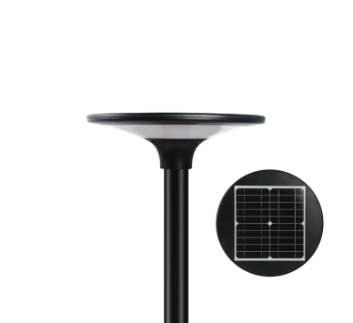 LED SOLAR URBAN LUMINAIRE 20W ΜΕ DIP-SWITCH CCT 3000K-4000K 2100LM RA80 IP65 30.000HRS