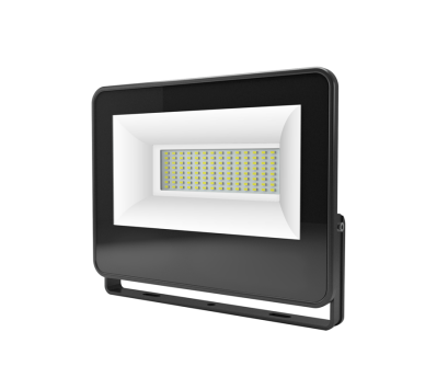 BLACK LED SMD FLOOD LUMINAIRE IP66 100W 3000K 10000Lm 230V AC RA80