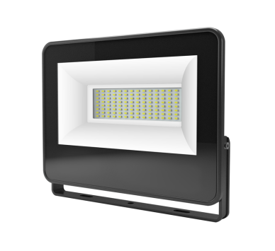 BLACK LED SMD FLOOD LUMINAIRE IP66 150W 4000K 15600Lm 230V AC RA80