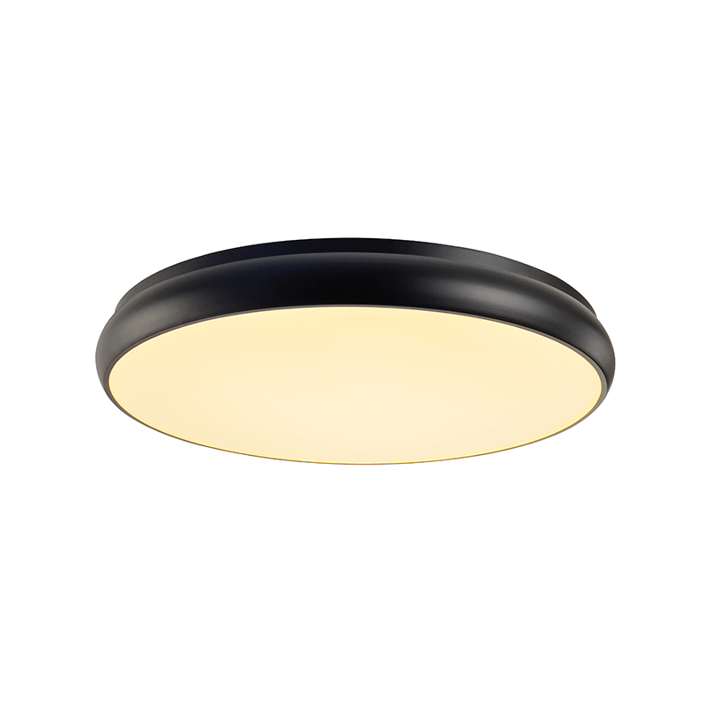 ΟΡΟΦΗΣ Φ/Σ LED 54W 4320LM 3000K ΜΑΥΡΟ ΜΕΤ/ΚΟ D60XH8CM KALLISTA