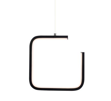 ΚΡΕΜΑΣΤΟ Φ/Σ LED 8W 3000K 780LM ΜΑΥΡΟ ΜΕΤΑΛΛΙΚΟ 22X11XH129CM EUCLID1