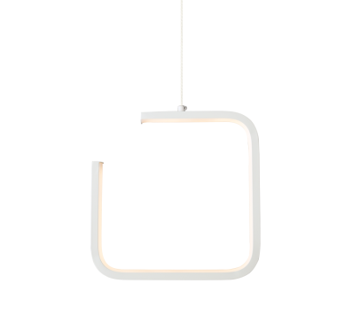 ΚΡΕΜΑΣΤΟ Φ/Σ LED 8W 3000K 780LM ΛΕΥΚΟ ΜΕΤΑΛΛΙΚΟ 22X11XH129CM EUCLID1