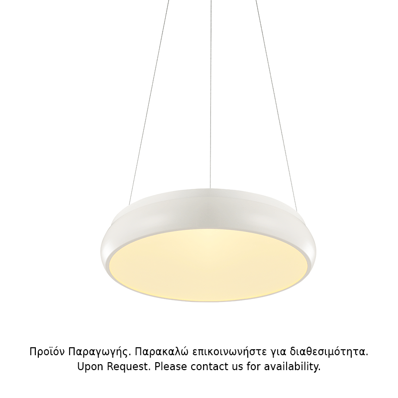 ΚΡΕΜΑΣΤΟ Φ/Σ LED 32W 2560LM 3000K ΛΕΥΚΟ ΜΕΤ/ΚΟ D40XH140CM KALLISTA