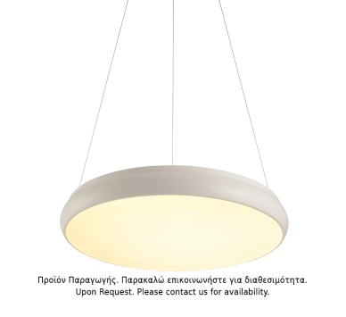 ΚΡΕΜΑΣΤΟ Φ/Σ LED 54W 4320LM 3000K ΛΕΥΚΟ ΜΕΤ/ΚΟ D60XH135CM KALLISTA