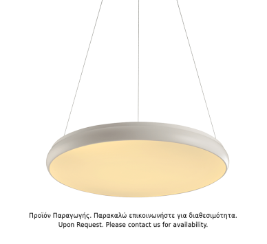 ΚΡΕΜΑΣΤΟ Φ/Σ LED 70W 5600LM 3000K ΛΕΥΚΟ ΜΕΤ/ΚΟ D80XH130CM KALLISTA
