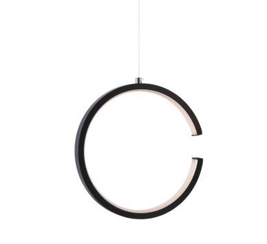 ΚΡΕΜΑΣΤΟ Φ/Σ LED 8W 3000K 750LM ΜΑΥΡΟ ΜΕΤΑΛΛΙΚΟ 22X11XH129CM EUCLID3