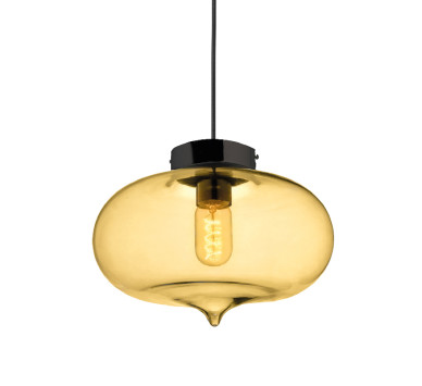 NETTO ΚΡΕΜΑΣΤΟ ΚΕΧΡΙΜΠΑΡΙ ΓΥΑΛΙ Φ27cm 1χ40W E27